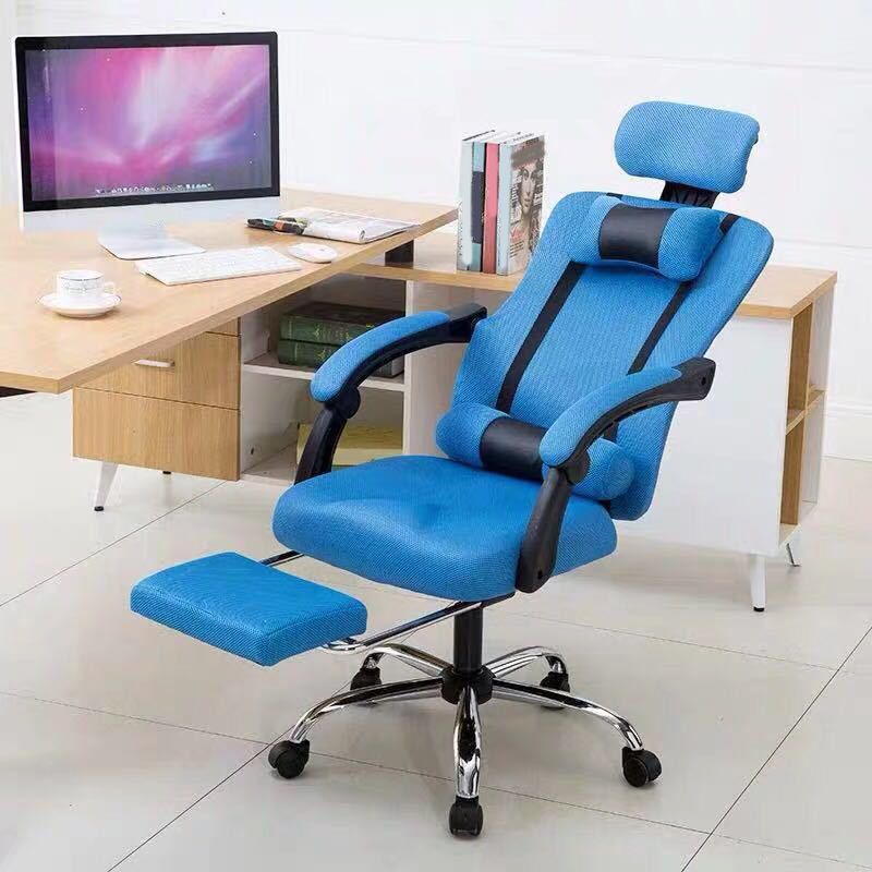 Modern Computer Chair Fixed Arms Chair Ergonomic Mesh Task Chair