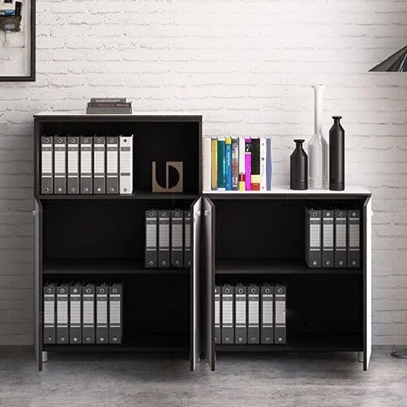 Contemporary File Cabinets Solid Wood Frame Key Lock Vertical File Cabinet Office