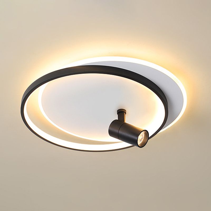 Contemporary Track Light Fixture Flush Mount Ceiling Light for Clothing Store