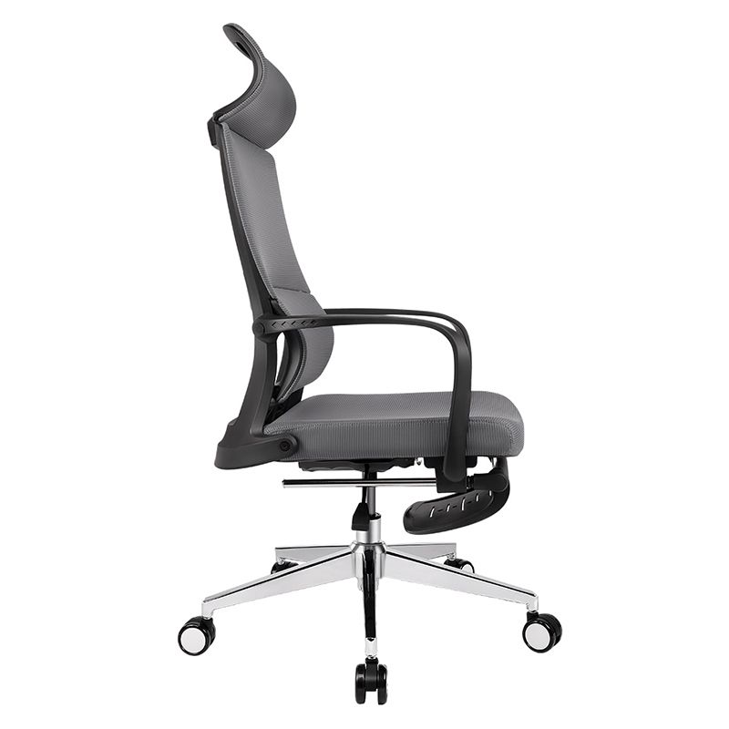 Fixed Arms Chair Modern Adjustable Seat Height Office Chair with Wheels