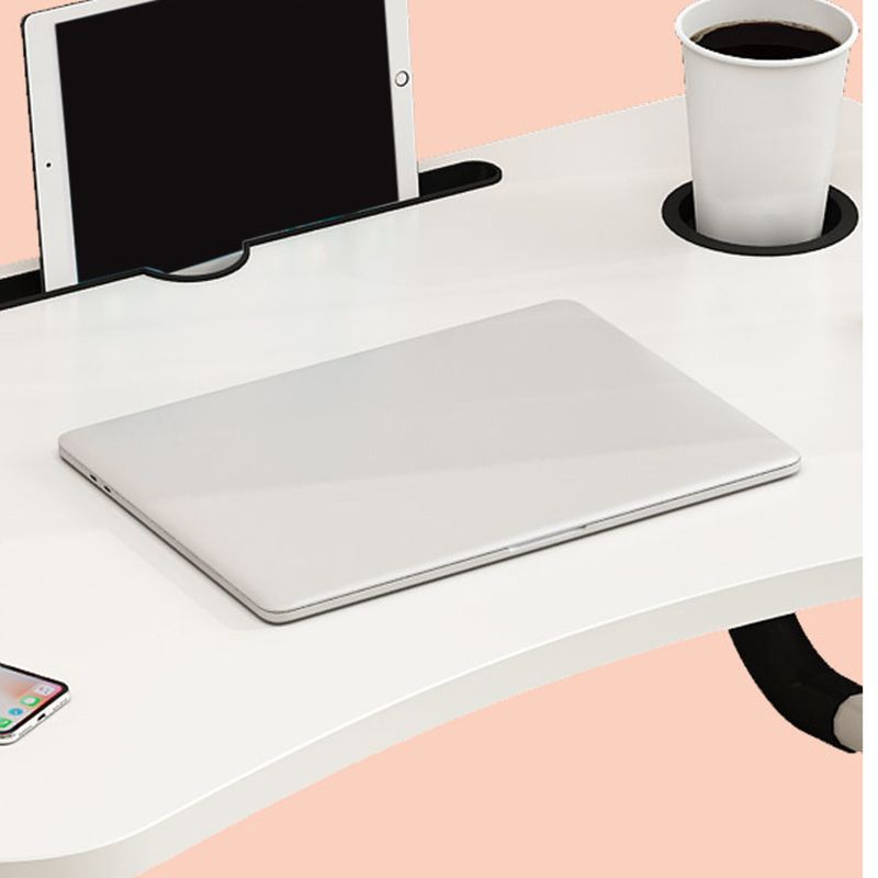 Rectangular Shaped Office Laptop Table Reversible Multiple Colors Writing Desk for Home