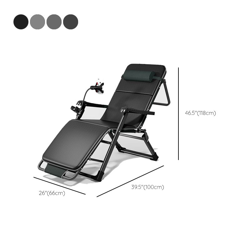 Contemporary Position Lock Standard Recliner with Independent Foot Movement