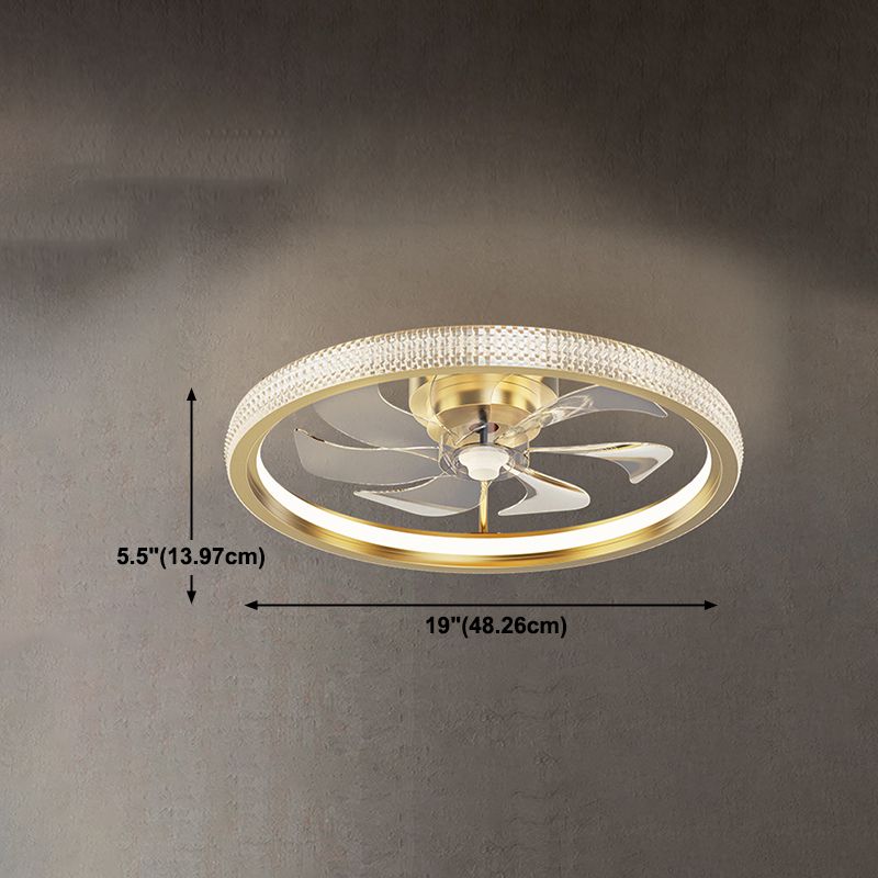 Modern Style Ceiling Fan Lighting Metal Ceiling Fan Lighting for Bedroom