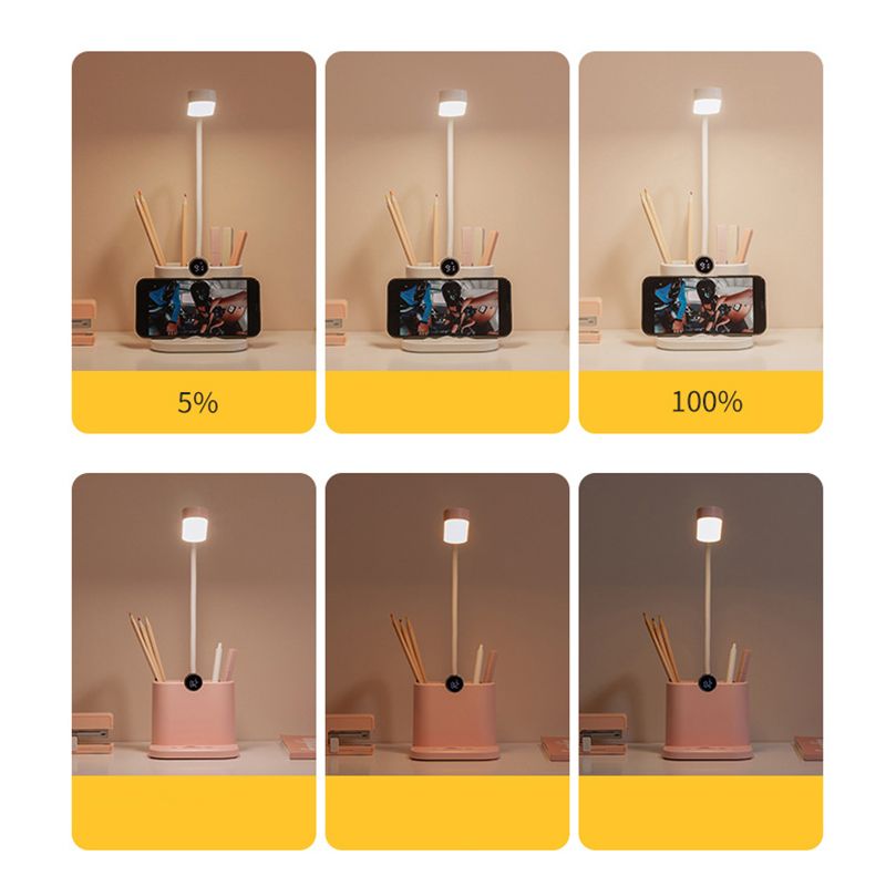 Modern Table Light Table Light With Usb Port Plastic 1 Light Table Lamp