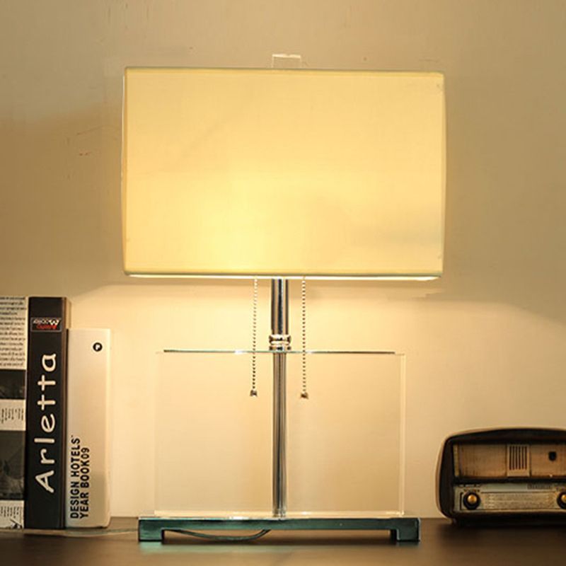 Distanza ombreggiata Light MODER MODERNA MODICA 2 10,5 "/13" Lampada da tavolo larga con catena a trazione