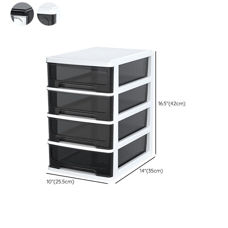 File Cabinet Vertical Contemporary Plastic File Cabinet for Home Office