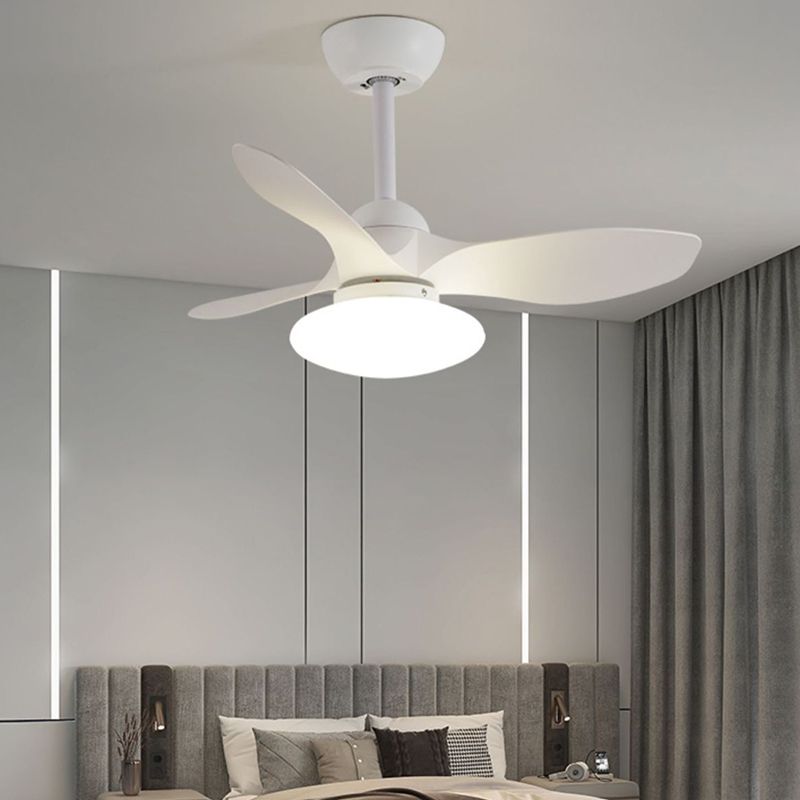 Metal Fan Shape Ceiling Fan Modern Style 1 Light Ceiling Fans Fixtures