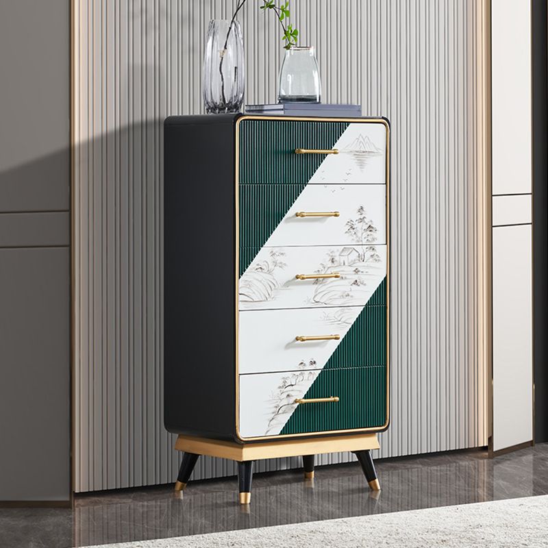 Stone Storage Chest Modern Storage Chest Dresser with 3/5/6 Drawers