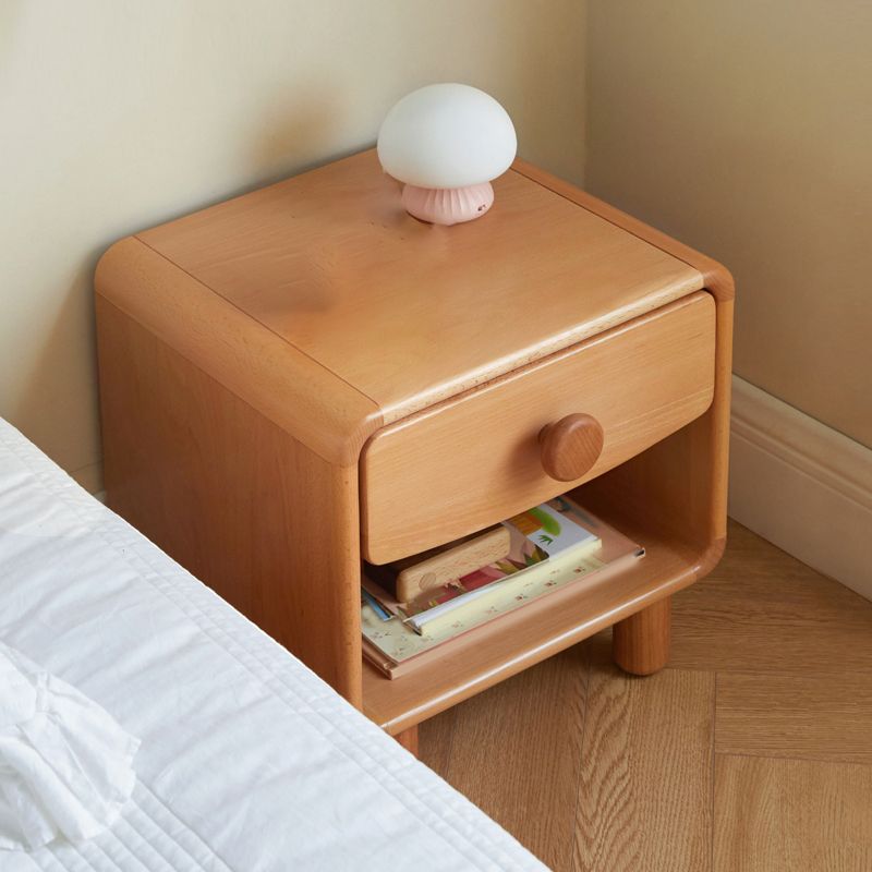 Wooden Bedside Table for Nursery Modern & Contemporary Kids Nightstand