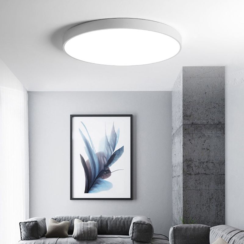 Luminaires de plafond encastrés modernes, lampe encastrée en acrylique