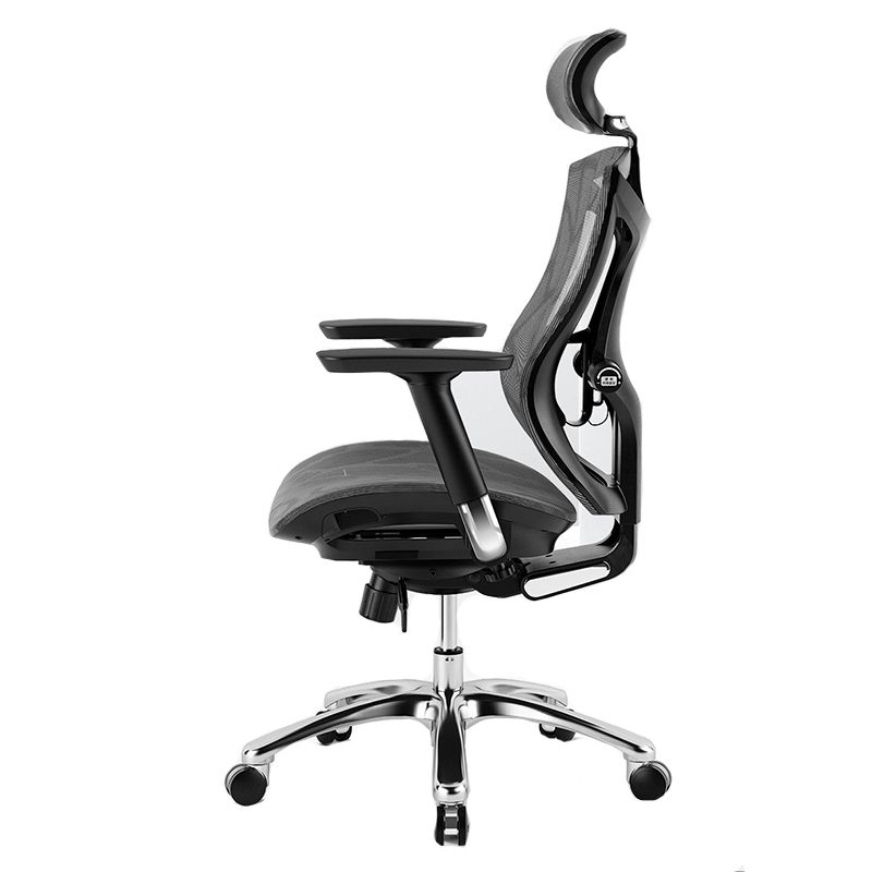 Modern Office Chair Removable Arms Adjustable Seat Height Desk Chair with Wheels