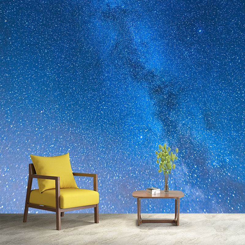 Vivid 3D Mural Mildew Resistant Wall Cosmic Galaxy Wallpaper Living Room Wall Mural