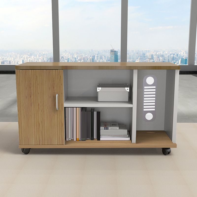 Contemporary Lateral Filing Cabinet Wood Filing Cabinet with Storage