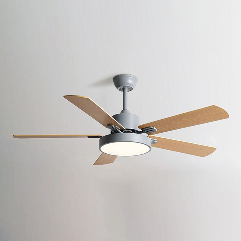 Minimalist Ceiling Fan Light Fixture Modern LED Ceiling Lamp for Bedroom