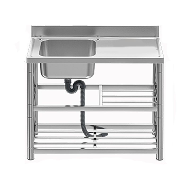 Classic Style Kitchen Sink Stainless Steel 2 Holes Undermount Kitchen Sink