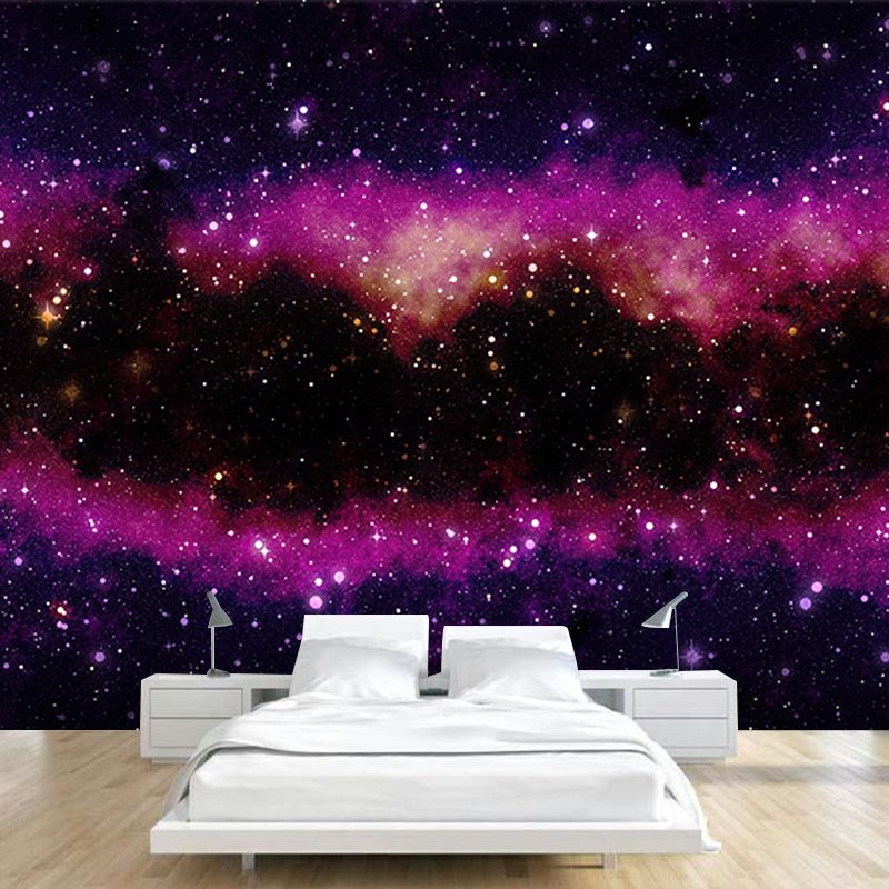 Living Room Mural Illustration Universe Wallpaper Eco-friendly Mural