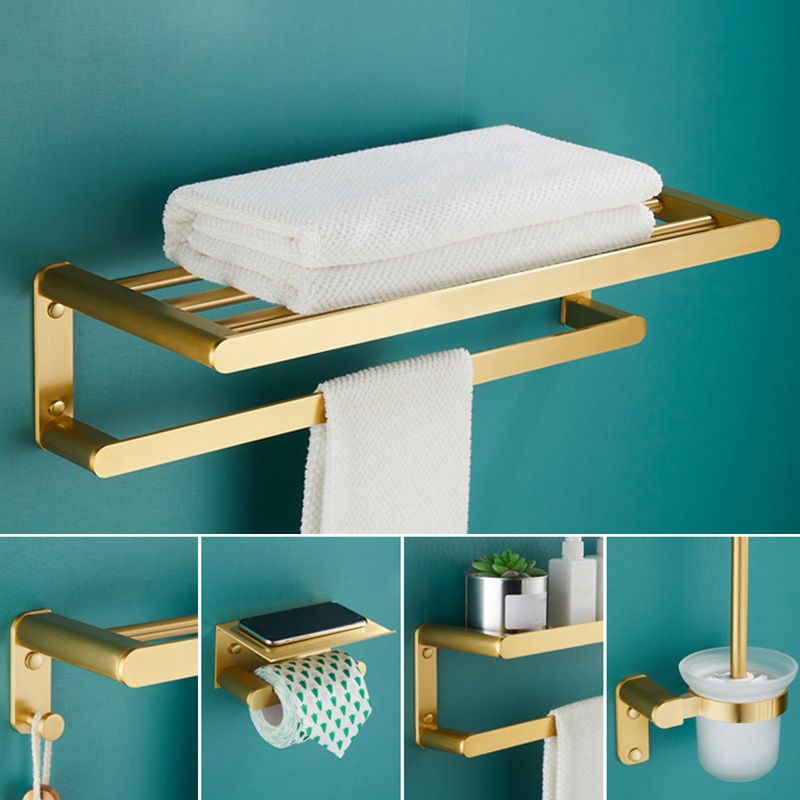 Traditional Bathroom Accessories Hardware Set Gold Bathroom Accessory Kit