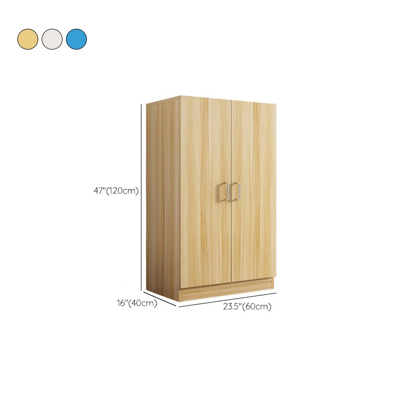 Matte Modern Coat Locker Wood High Gloss Kids Closet with Garment Rod