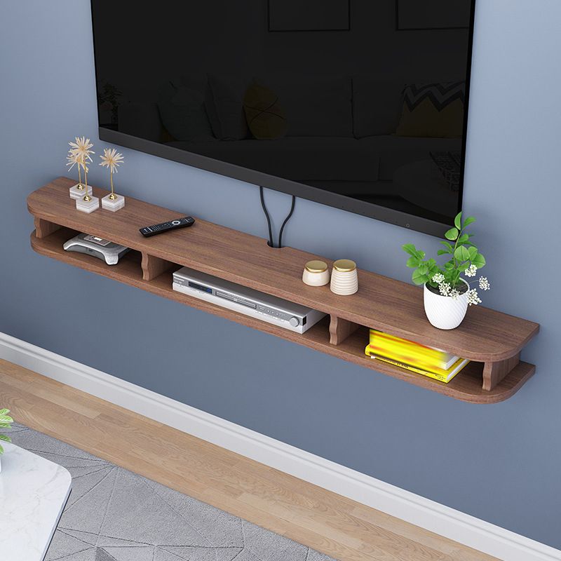 Floating Media Console Contemporary TV Stand Console for Living Room