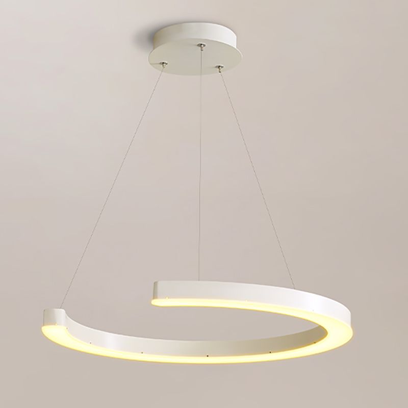 LED Hanging Pendant Light Fixture Modern Style Chandelier for Living Room