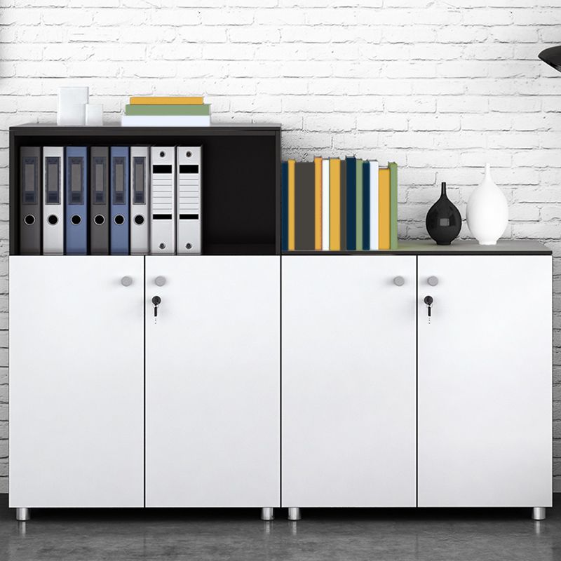 Modern Wood File Cabinet Storage Shelves Filing Cabinet for Home Office