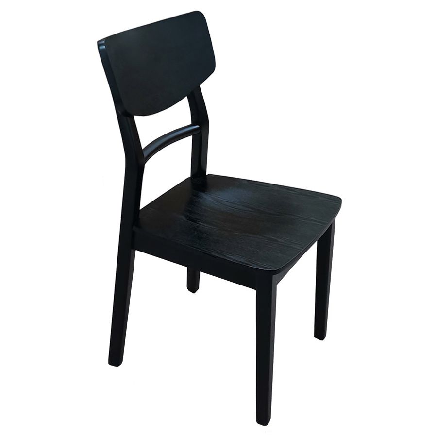 Contemporary Style Chair Armless Chairs for Kitchen with Wood Legs