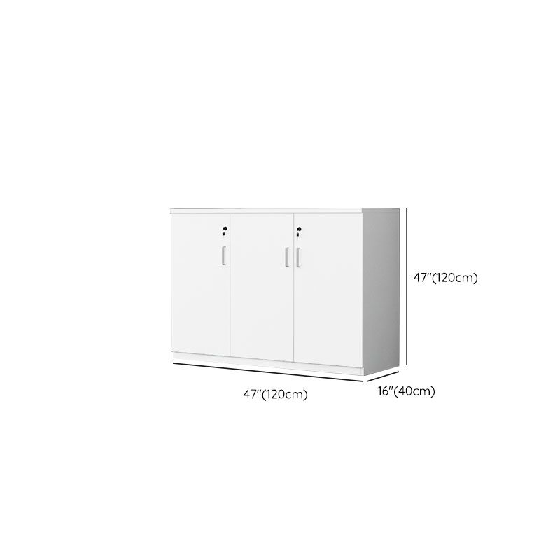 Lateral Engineered Wood File Cabinet White Modern Filing Cabinet