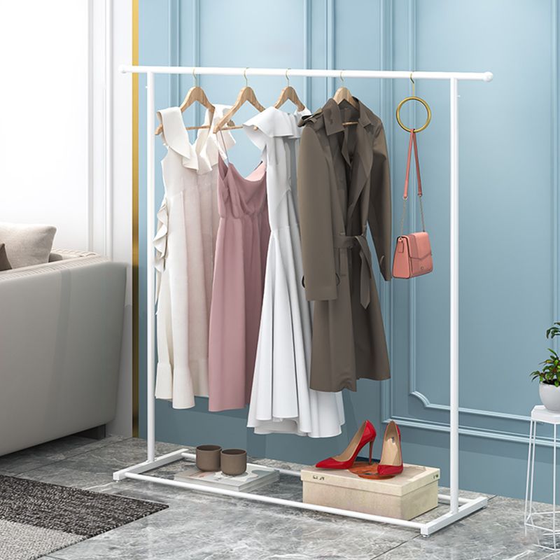 Modern Style Coat Rack Solid Color Free Standing Metallic Coat Rack