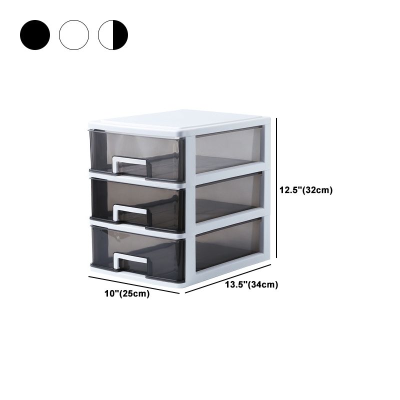 Vertical Modern File Cabinet Drawers Plastic File Cabinet for Home or Office