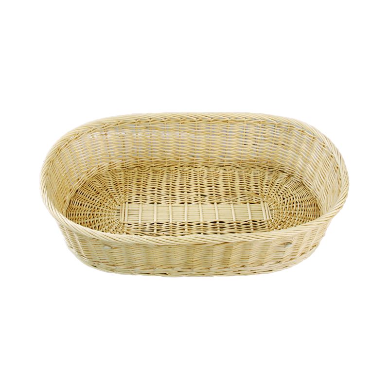 Portable Wicker Moses Basket Natural Oval Moses Basket for Baby and Newborn