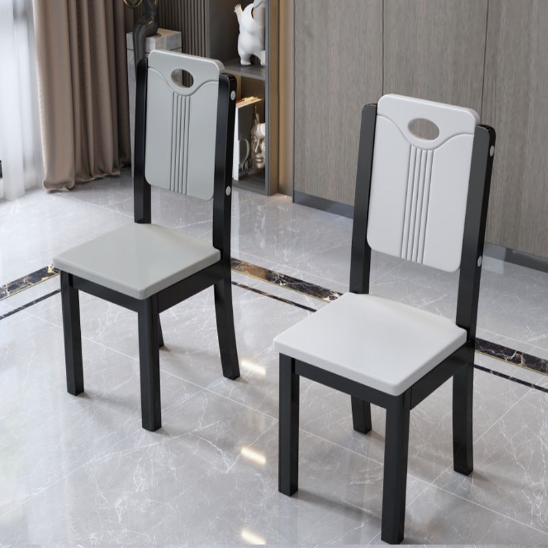 Contemporary Style Side Chair for Home Use Dining Armless Accent Chairs