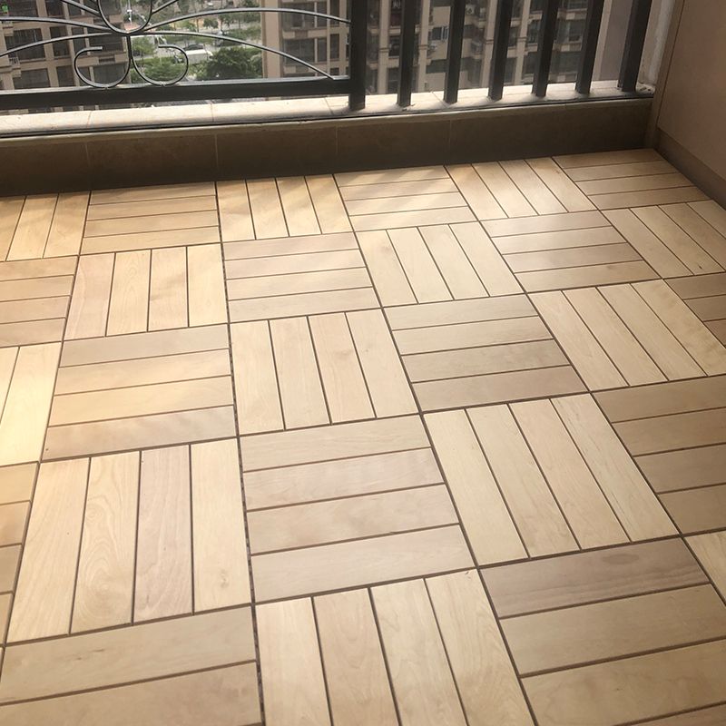 Tradition Hardwood Flooring Solid Wood Square Hardwood Deck Tiles