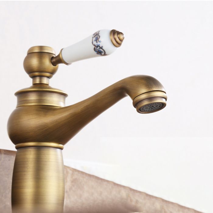 Farmhouse Wide Spread Bathroom Faucet Lever Handle Lavatory Faucet