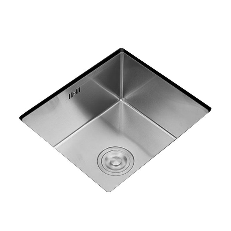 Contemporary Style Kitchen Sink Stainless Steel Kitchen Sink with Drain Assembly