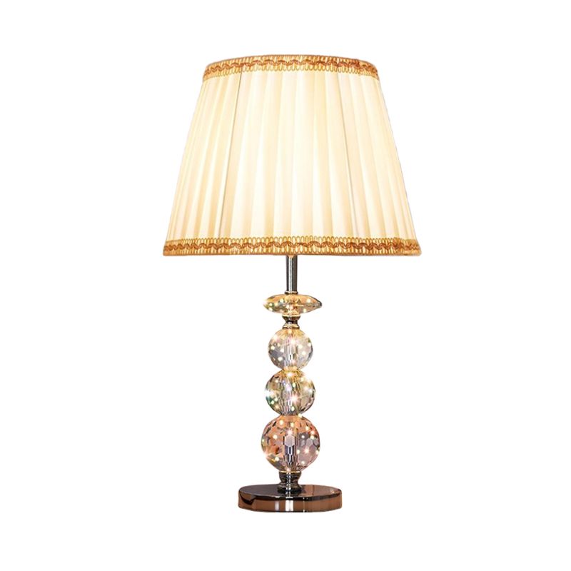 Ball Clear Crystal Lampe LAMPE MODERNE 1 BULBE BEIGE / CAFE