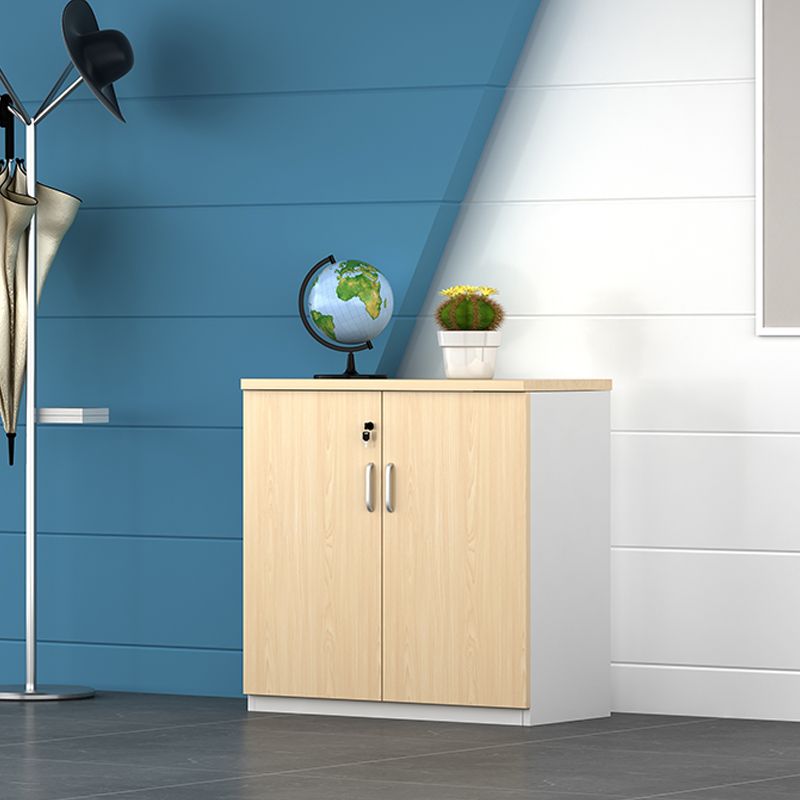 Wood Lateral Filing Cabinet Contemporary File Cabinet with Storage