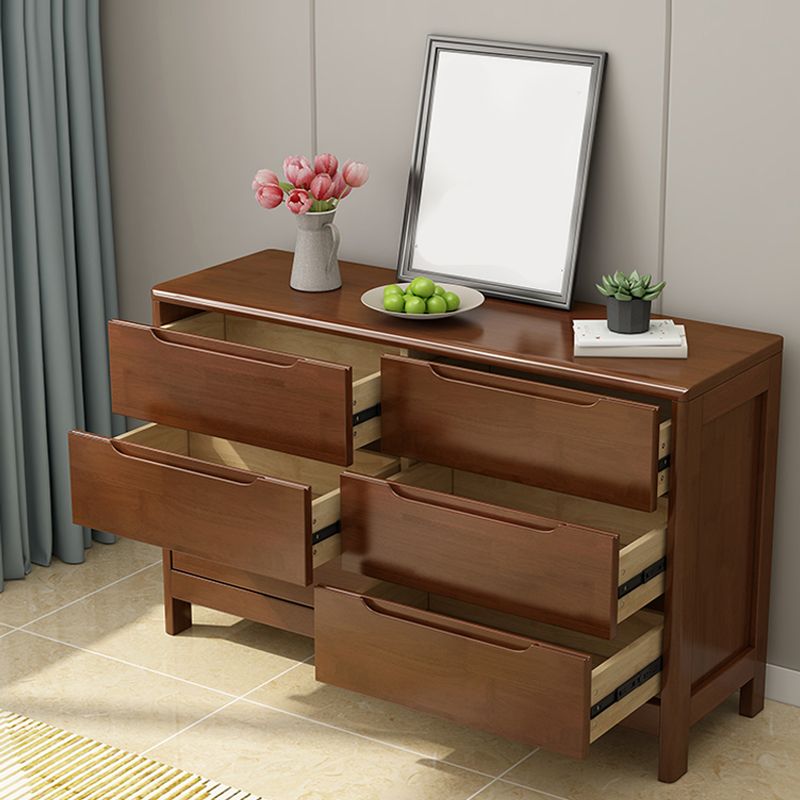 16" W Solid Wood Storage Chest Modern Storage Chest with Drawers