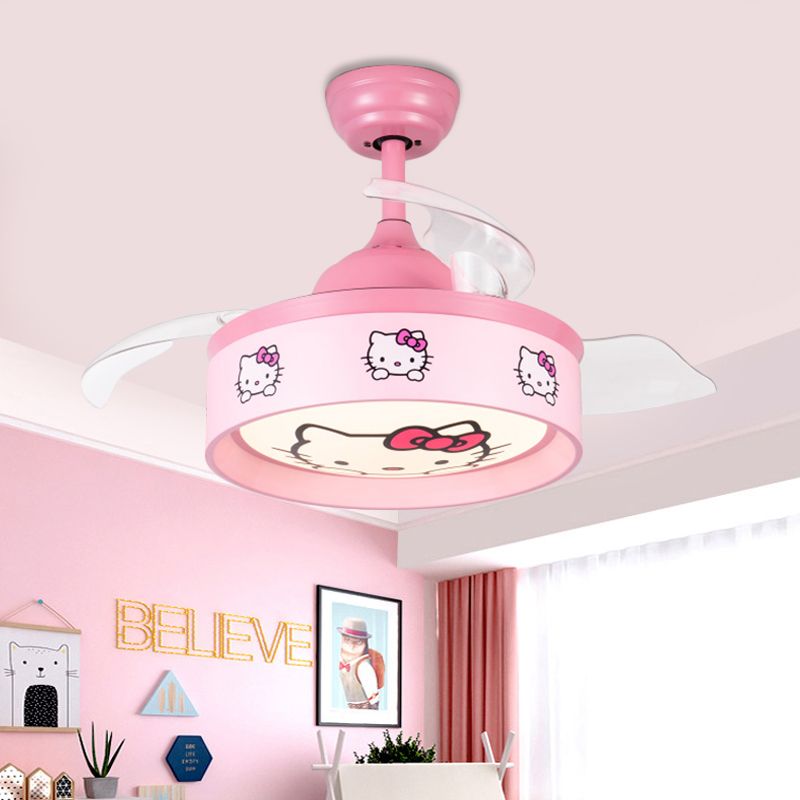 36 "W LED CHAMBRE PLADER PENDANT FAN Light Kids Kid