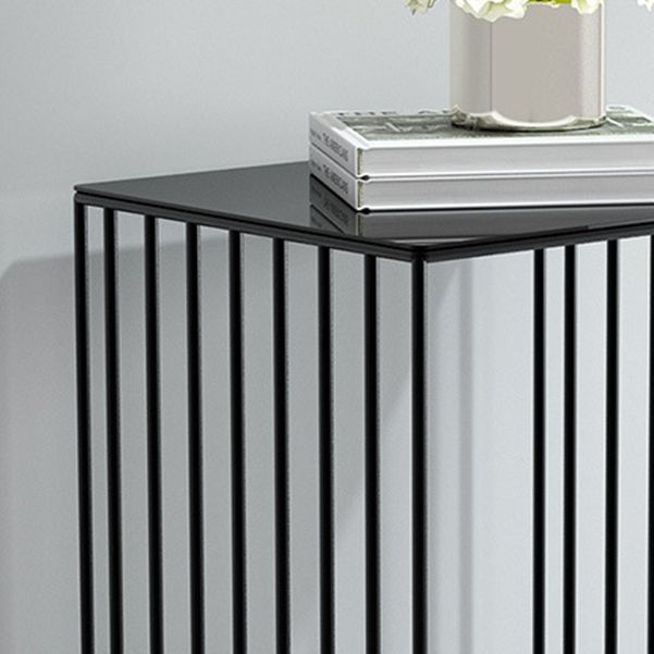 Modern Bedside Cabinet Iron Nightstand for Bedroom , 18"W X 19.5"H