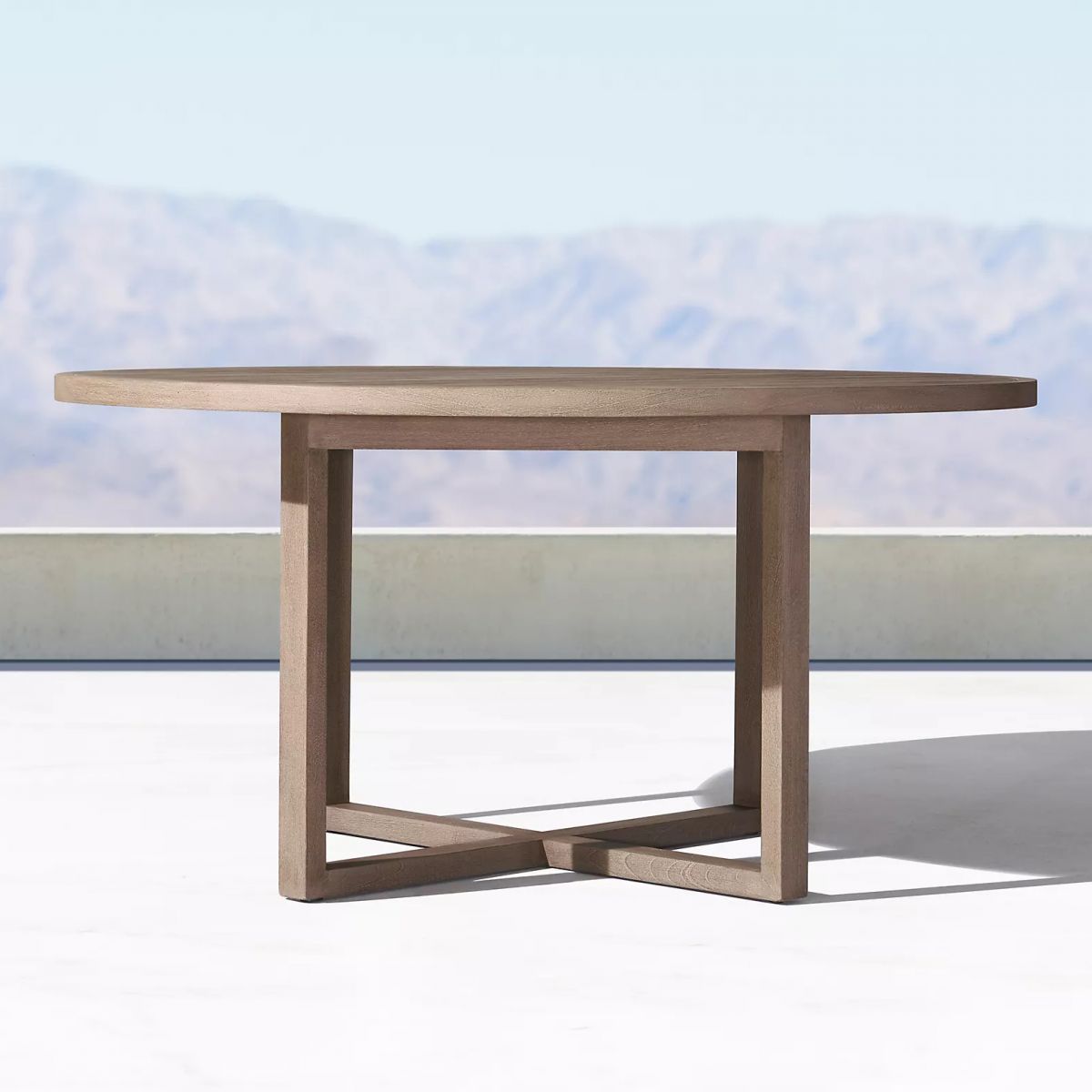 Water Resistant Dining Table Contemporary Style Outdoor Dining Table