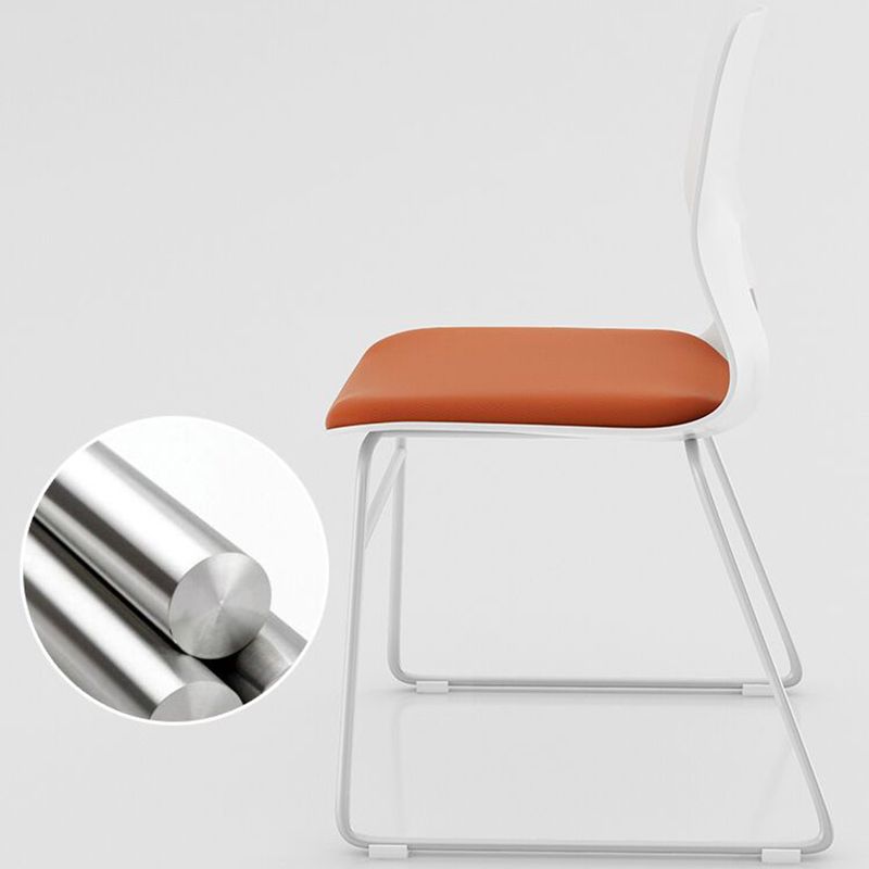 Modern Chair No Wheels Upholstered No Distressing Desk Chair