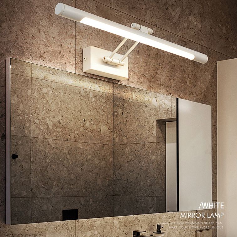 Modern Minimalist Style Streamlined Vanity Wall Light Fixtures Metal Vanity Lights