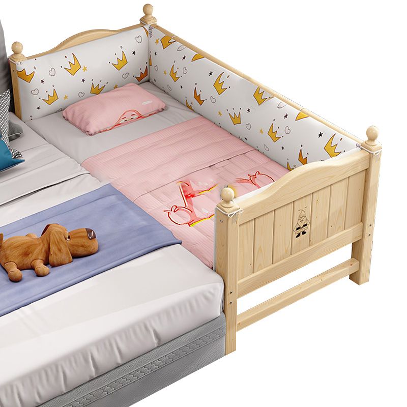 Scandinavian Kids Bed No Theme Gender Neutral Kids Bed with Mattress