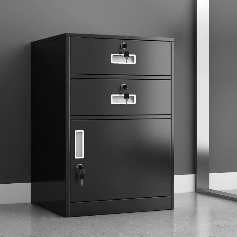 Fireproof File Cabinet Metal Locking Drawers Plain Vertical File Cabinet