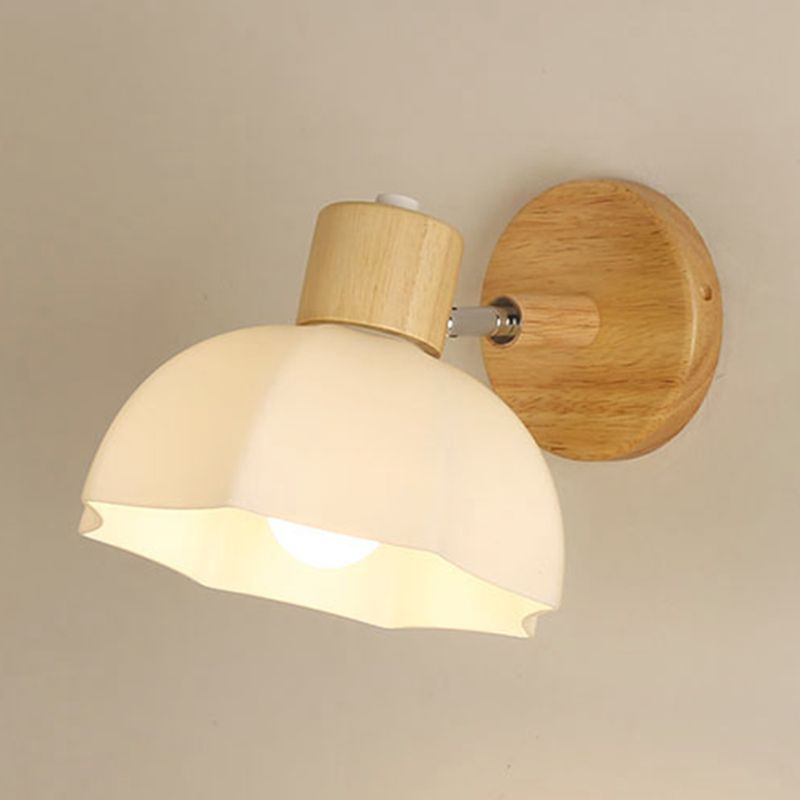 Wooden Wall Light Fixture Simple Wall Light Sconce for Bedroom