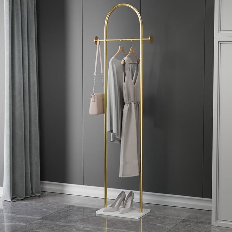 Gorgeous Coat Hanger Coat Hooks Metal Coat Rack with Basket for Bedroom