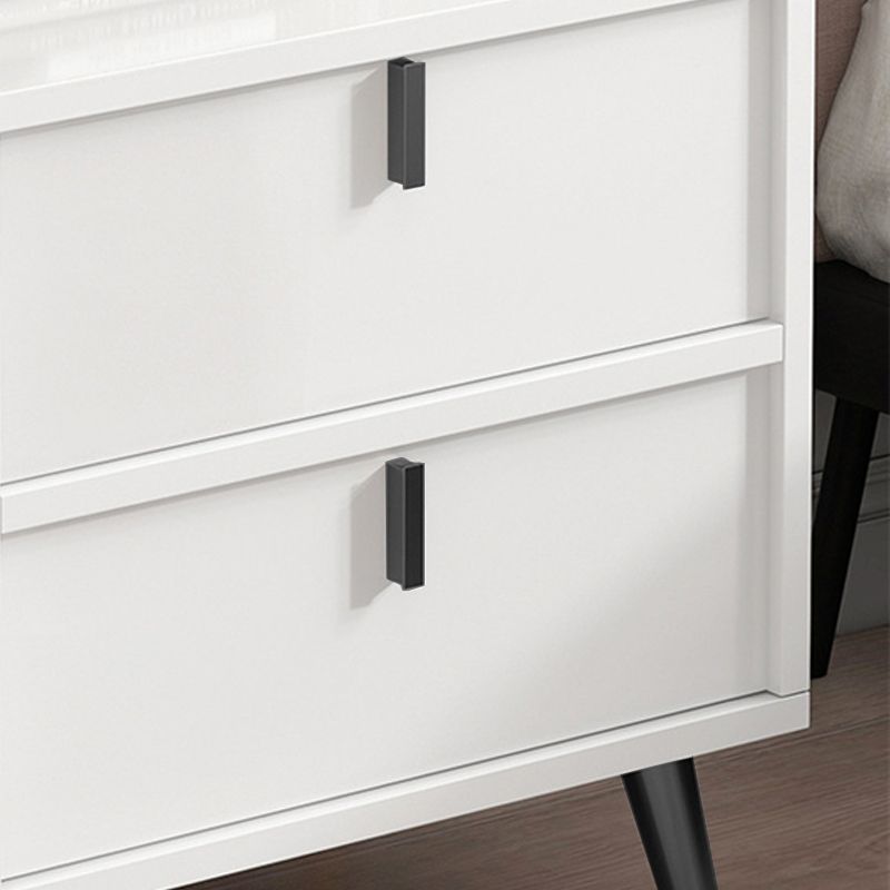 Modern Drawers Included Bedside Cabinet Manufactured Wood Nightstand for Bedroom