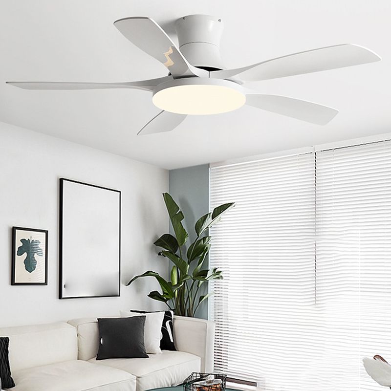 Nordic Ceiling Fan Light Fixture Modern LED Ceiling Lamp for Bedroom