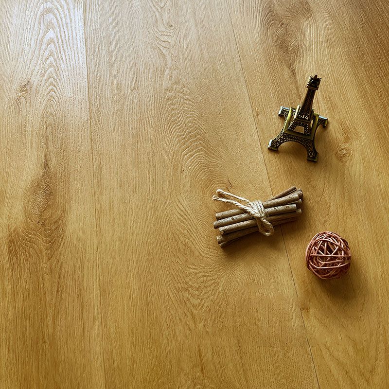 Rectangular Laminate Textured Wooden Waterproof Scratch Resistant Laminate Floor