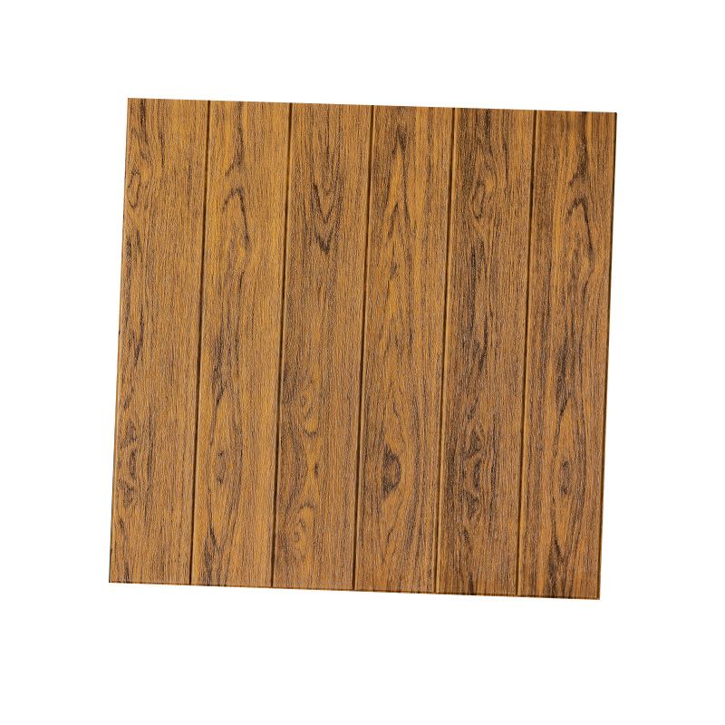 Living Room Wall Paneling Peel and Stick Wood Effect Design Waterproof Wall Paneling